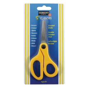 (12 Ea) Childs Safety Scissors 5 In