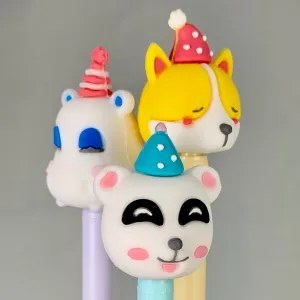 223361 SPINNING PARTY ANIMALS GEL PEN-14