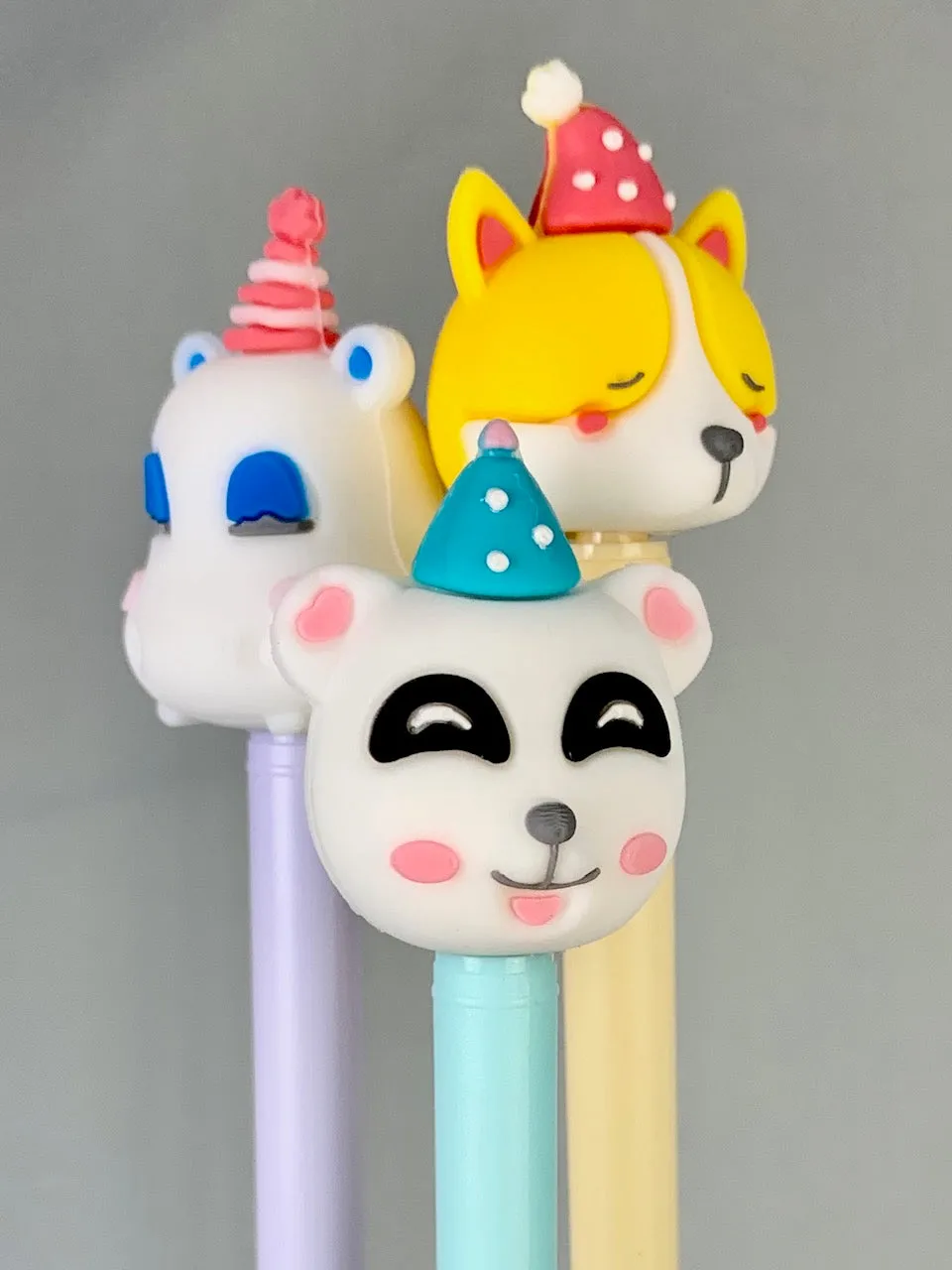 223361 SPINNING PARTY ANIMALS GEL PEN-14