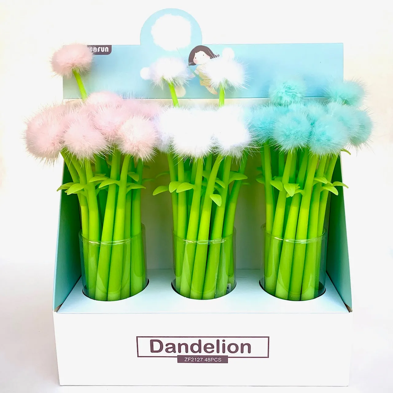 22338 DANDELION GEL PEN-48