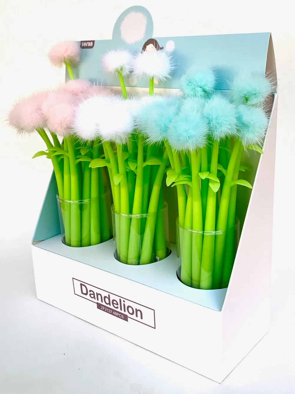 22338 DANDELION GEL PEN-48