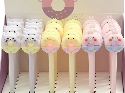 22371 DONUT BUDDIES GEL PEN-36