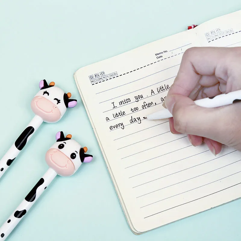 22396 COW RETRACTABLE GEL PEN-36