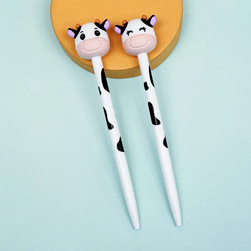 22396 COW RETRACTABLE GEL PEN-36