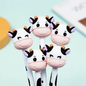 22396 COW RETRACTABLE GEL PEN-36