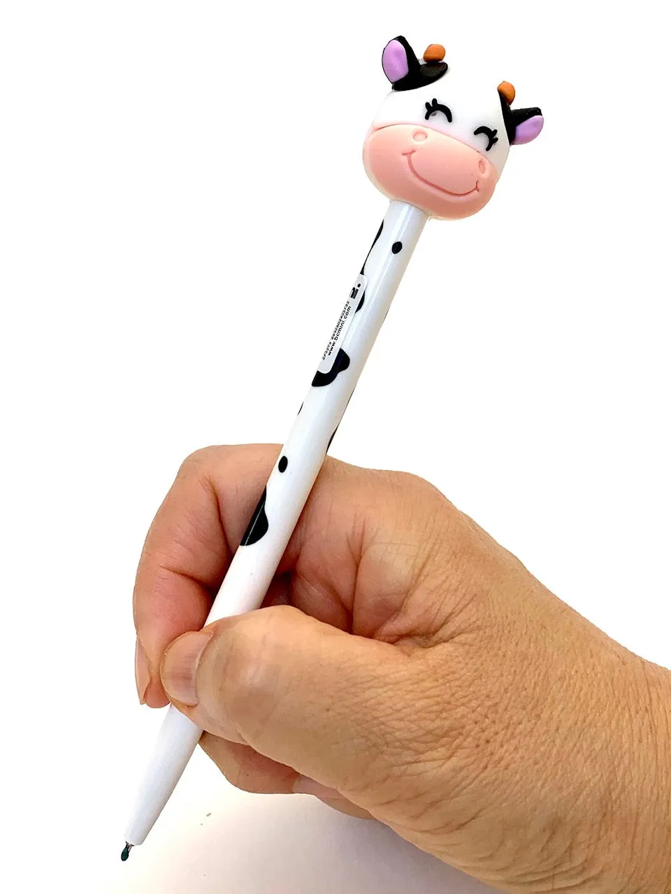 22396 COW RETRACTABLE GEL PEN-36