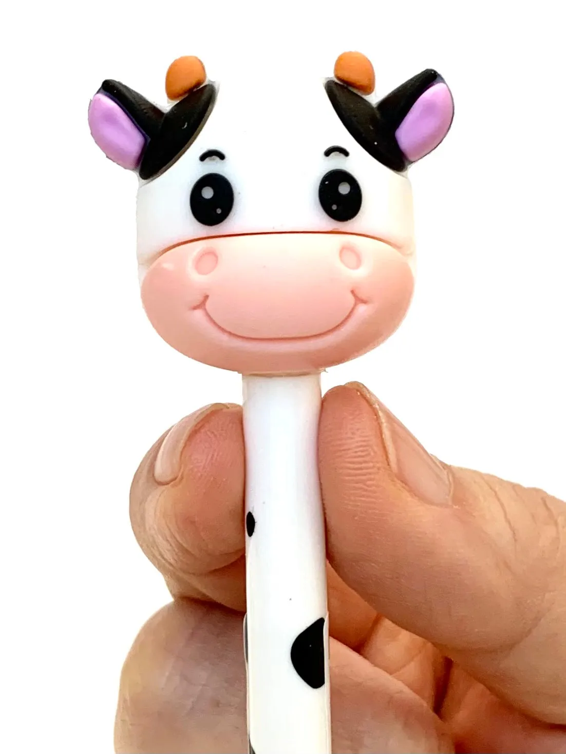 22396 COW RETRACTABLE GEL PEN-36