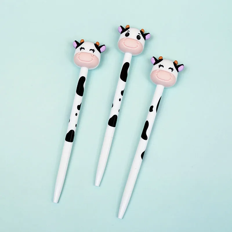 22396 COW RETRACTABLE GEL PEN-36