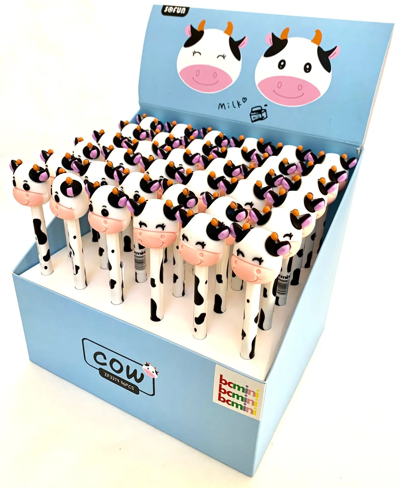 22396 COW RETRACTABLE GEL PEN-36