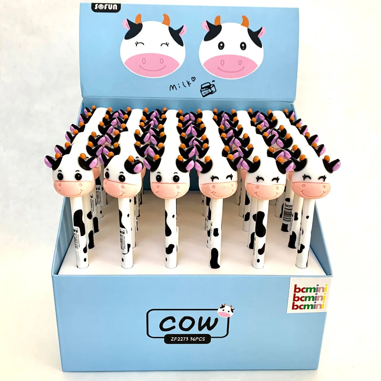 22396 COW RETRACTABLE GEL PEN-36