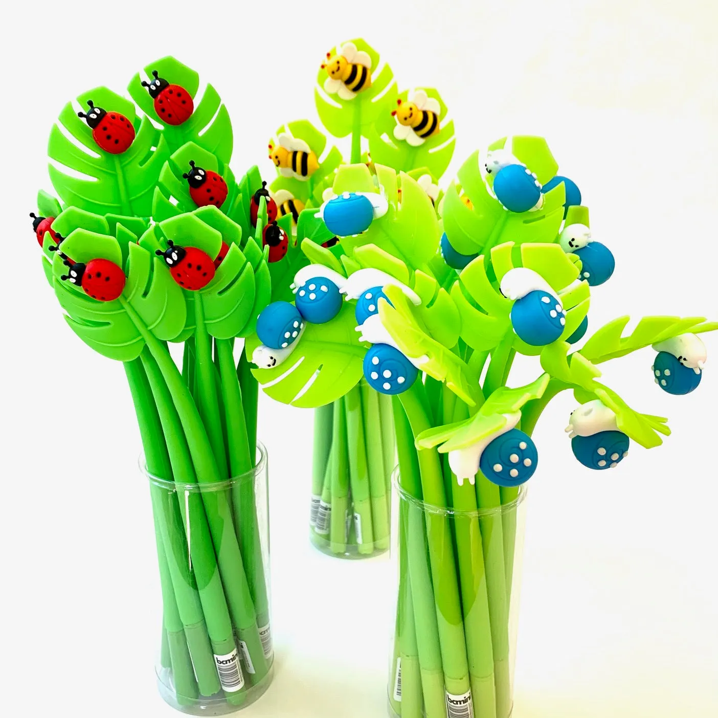 22428 NATURE'S GIFT FLOWER WIGGLE GEL PEN-48