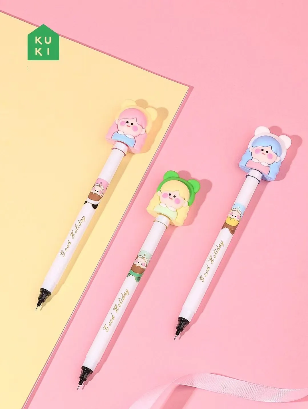 224412 GOOD HOLIDAY GIRL GEL PEN-44