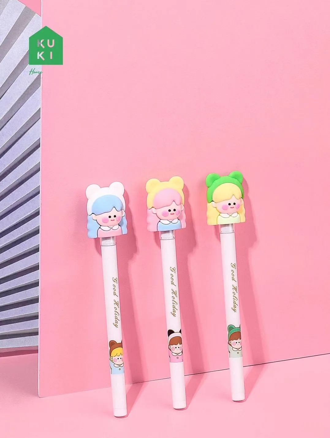 224412 GOOD HOLIDAY GIRL GEL PEN-44