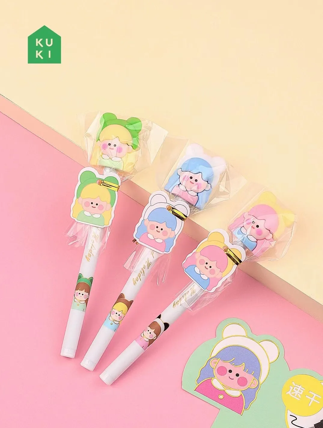 224412 GOOD HOLIDAY GIRL GEL PEN-44