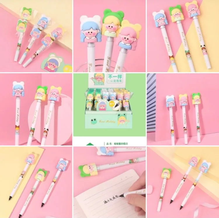 224412 GOOD HOLIDAY GIRL GEL PEN-44