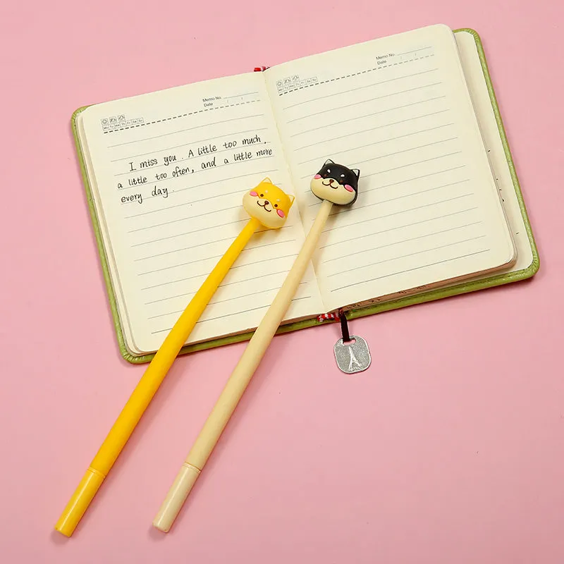 224452 SHIBA INU PUPPY WIGGLE GEL PEN-35