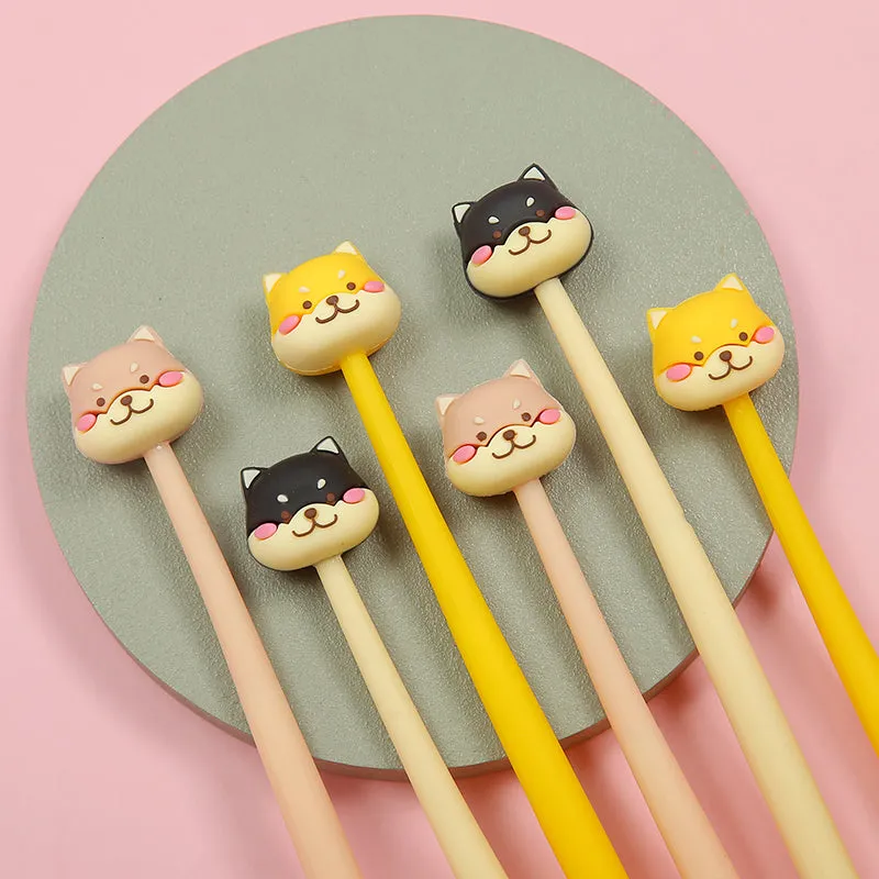 224452 SHIBA INU PUPPY WIGGLE GEL PEN-35