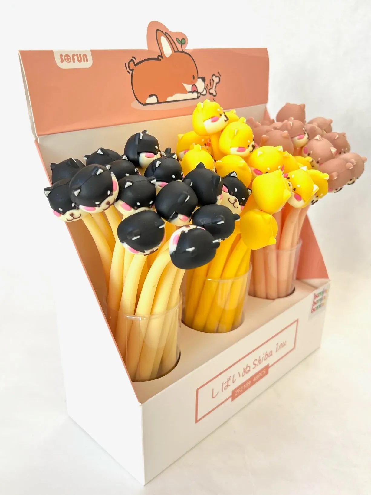 224452 SHIBA INU PUPPY WIGGLE GEL PEN-35