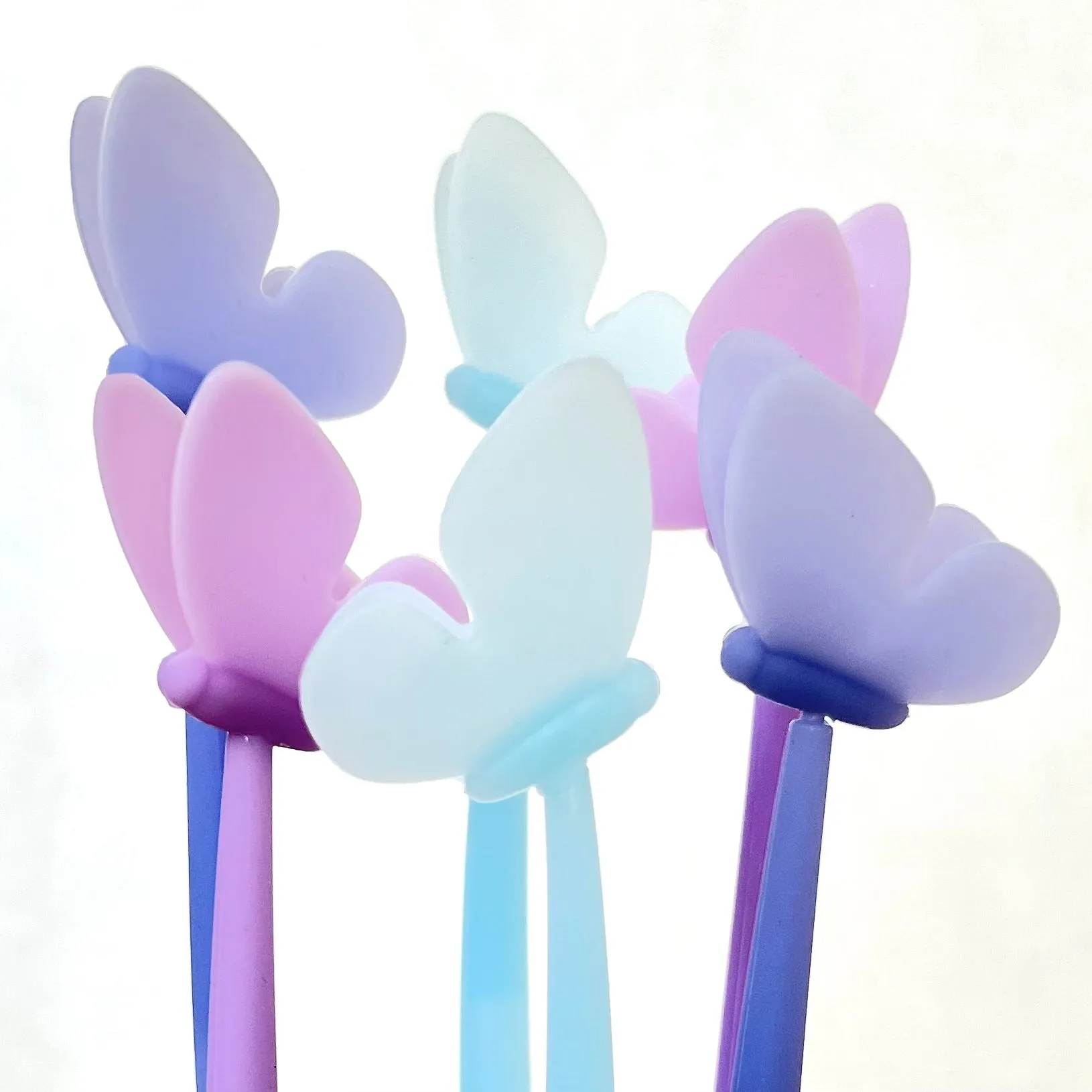 22454 BUTTERFLY WIGGLE GEL PEN-48