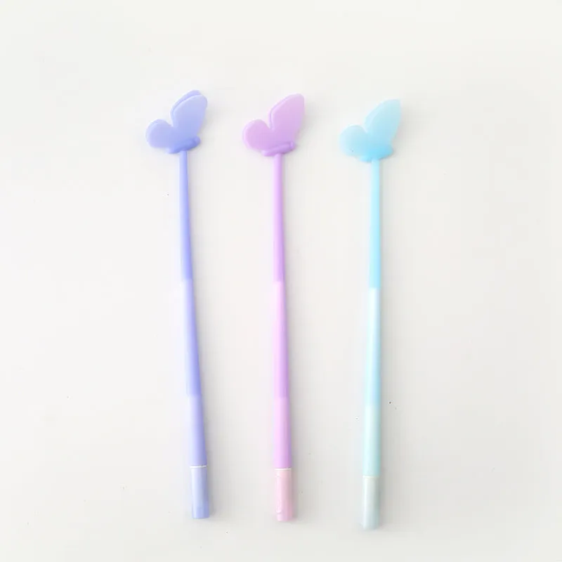 22454 BUTTERFLY WIGGLE GEL PEN-48