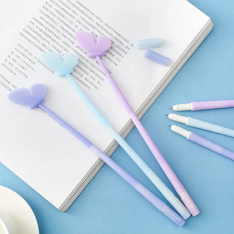 22454 BUTTERFLY WIGGLE GEL PEN-48