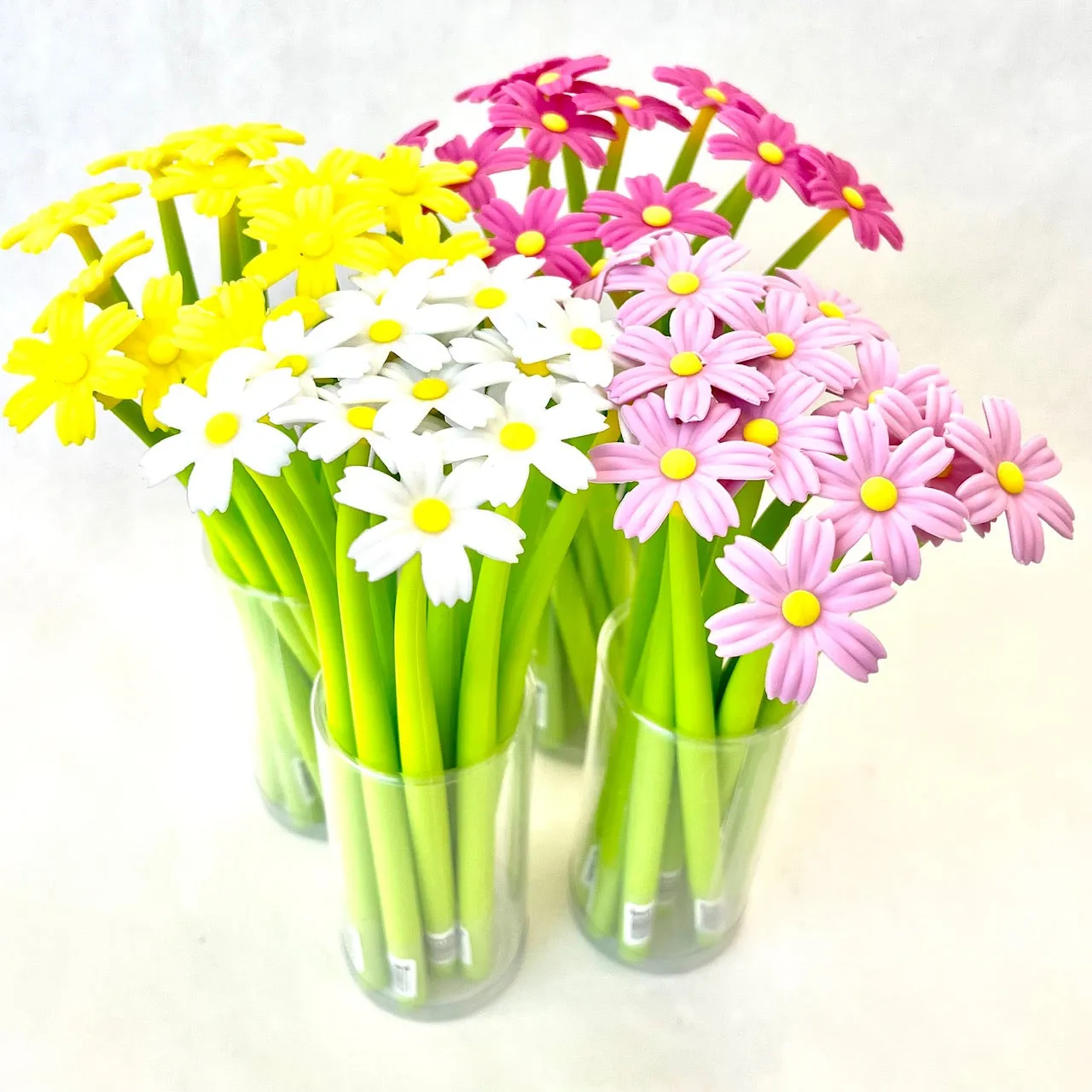 22461 COREOPSIS COSMOS FLOWER WIGGLE GEL PEN-48