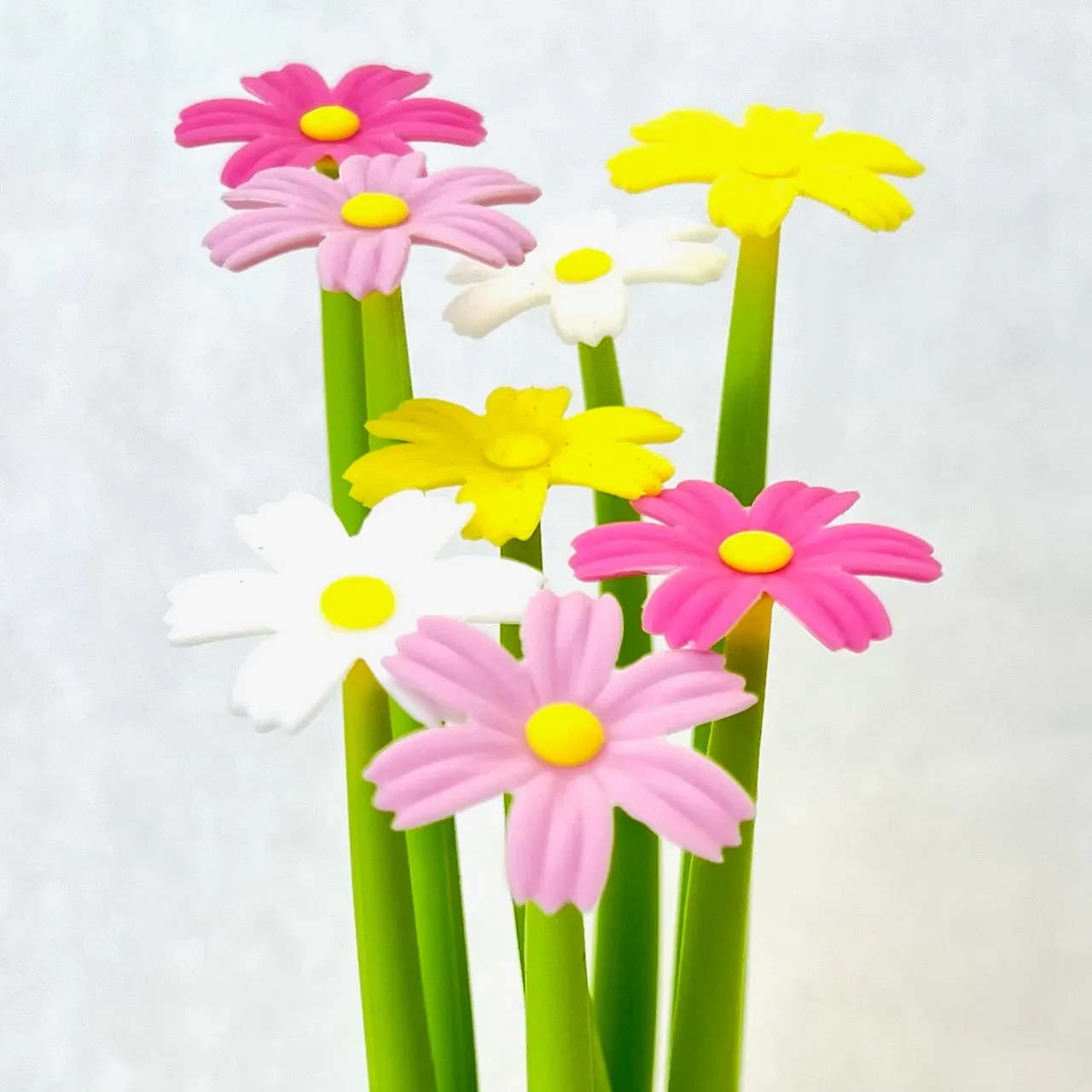 22461 COREOPSIS COSMOS FLOWER WIGGLE GEL PEN-48