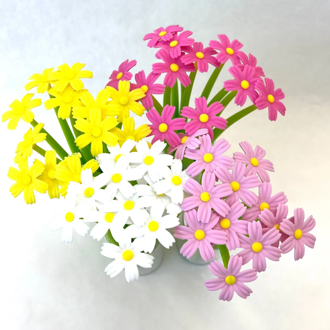 22461 COREOPSIS COSMOS FLOWER WIGGLE GEL PEN-48