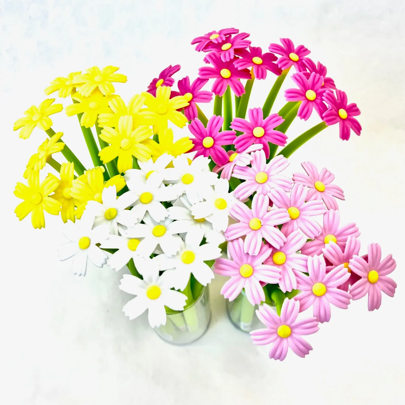 22461 COREOPSIS COSMOS FLOWER WIGGLE GEL PEN-48