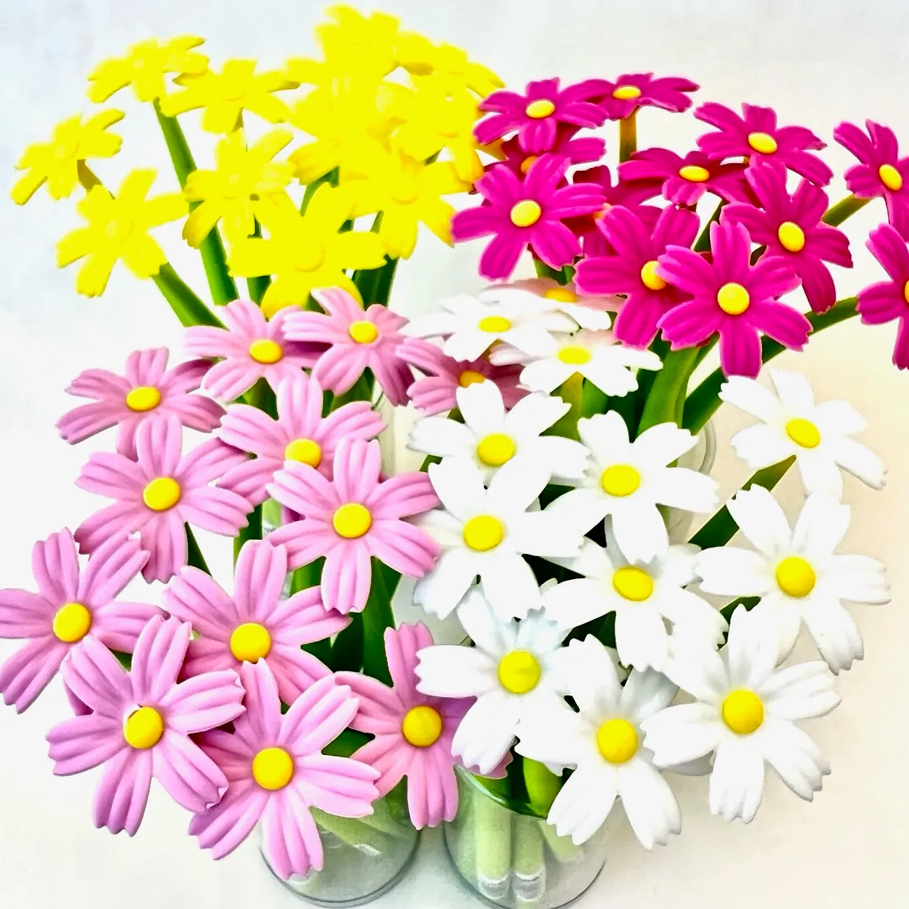 22461 COREOPSIS COSMOS FLOWER WIGGLE GEL PEN-48