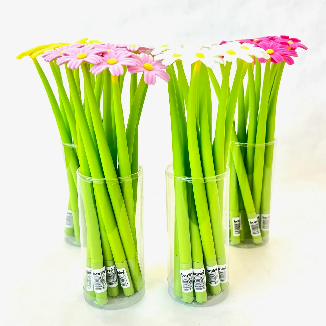 22461 COREOPSIS COSMOS FLOWER WIGGLE GEL PEN-48