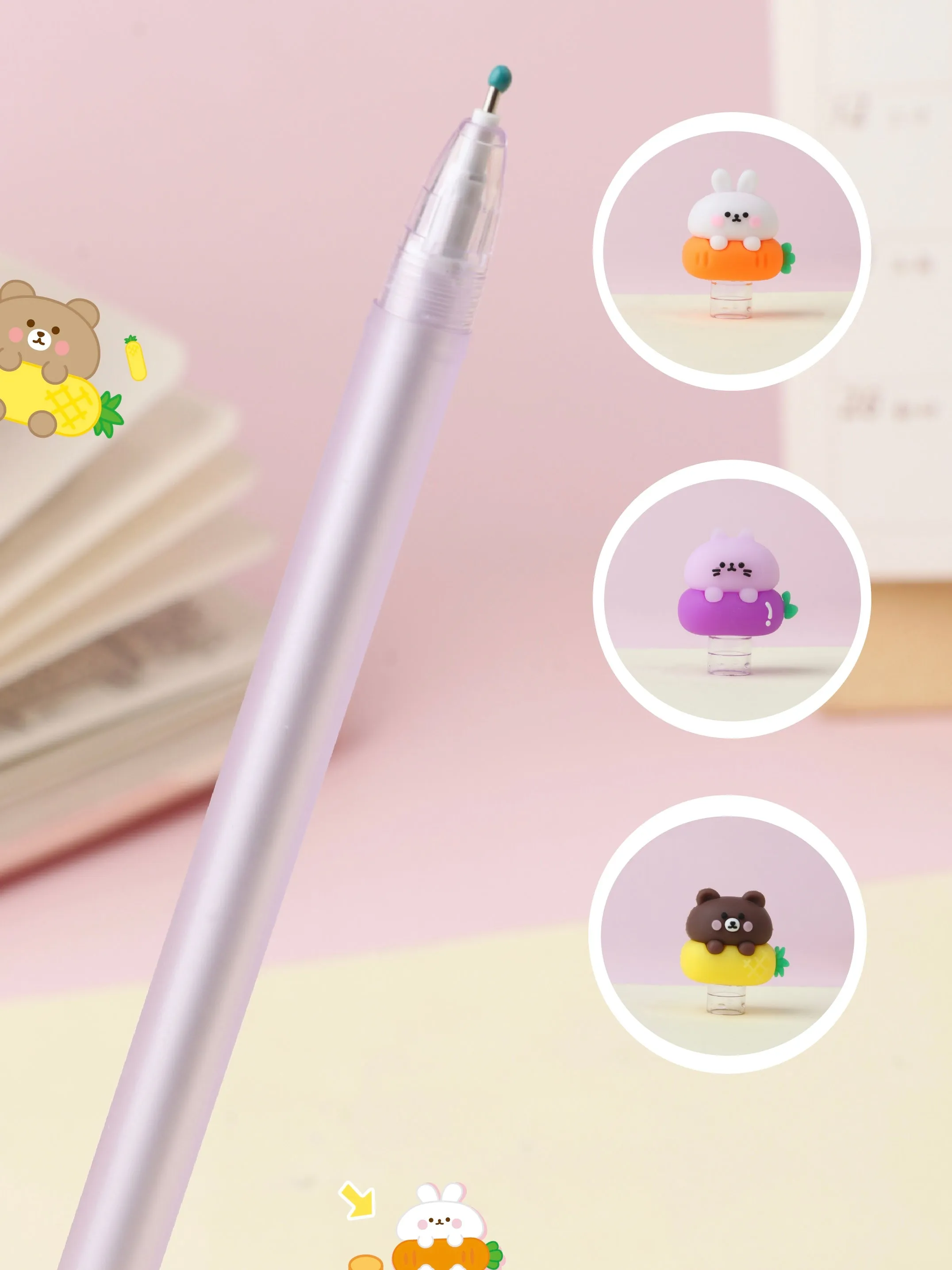 22494 FRUIT PARADISE GEL PEN-48