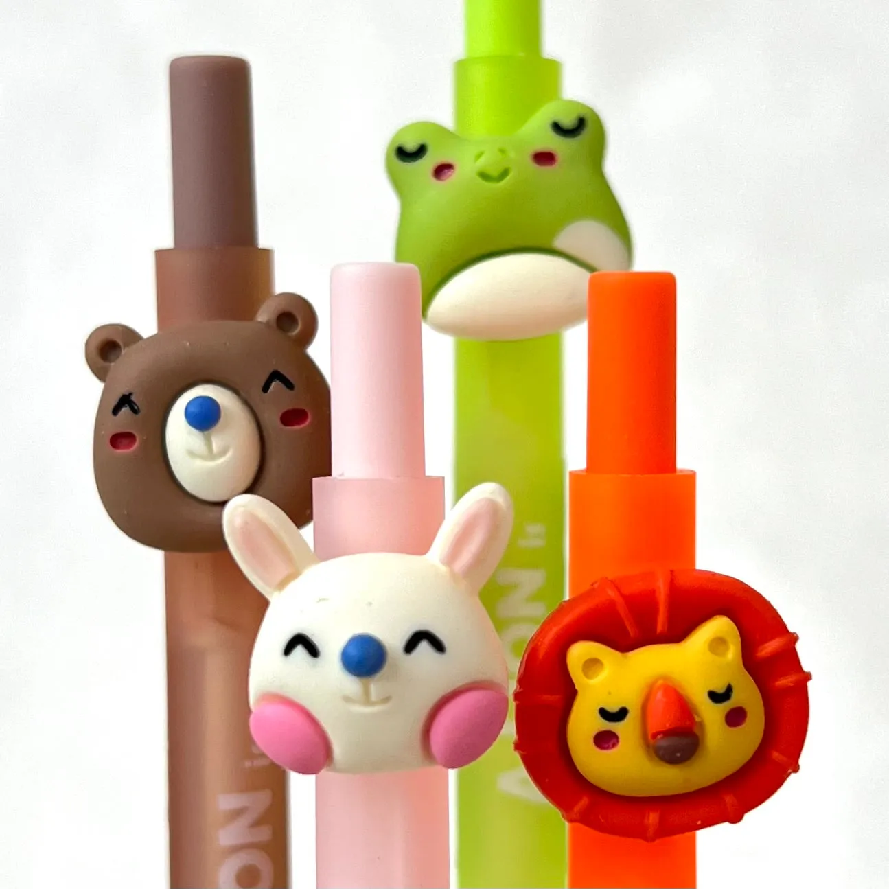 225202 LION AND FRIENDS RETRACTABLE GEL PEN-24