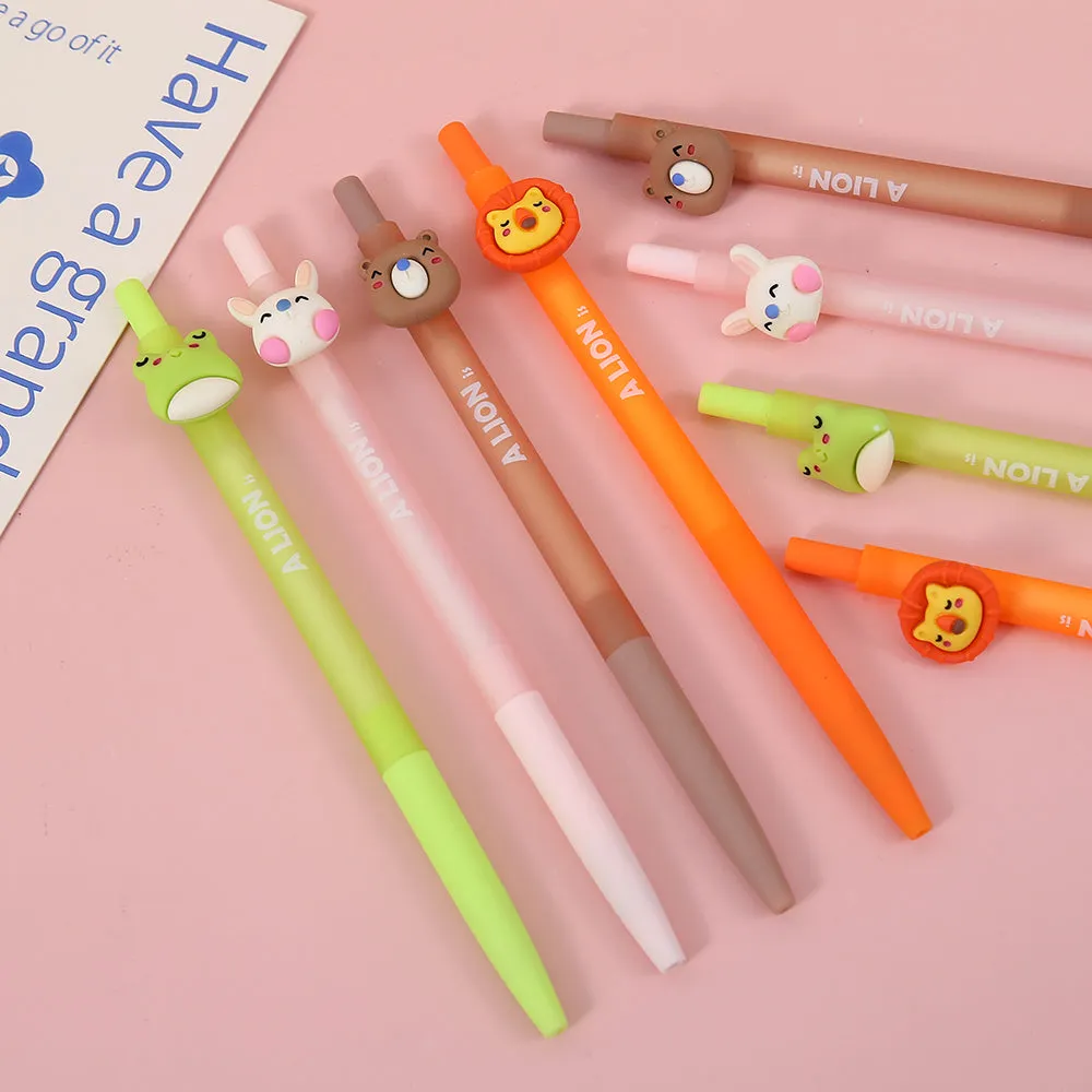 225202 LION AND FRIENDS RETRACTABLE GEL PEN-24