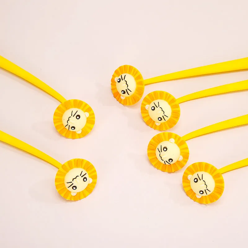 22550 LITTLE LION FLOWER GEL PEN-48