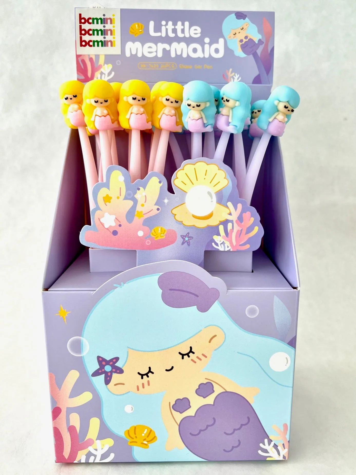 22565 MERMAID WIGGLE GEL PEN-24