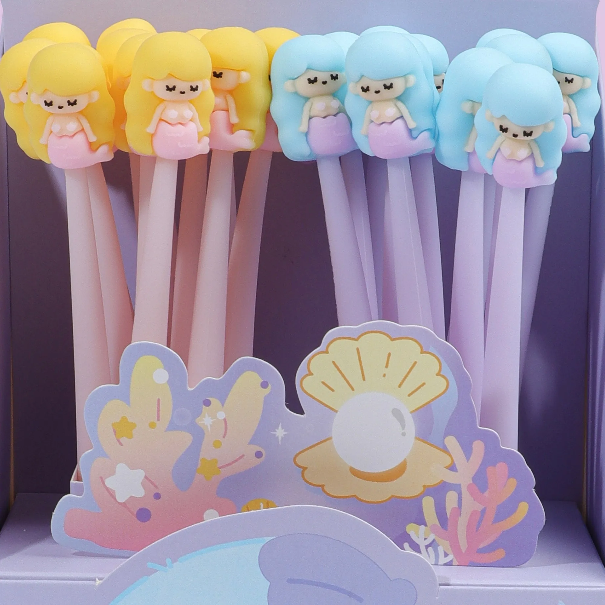 22565 MERMAID WIGGLE GEL PEN-24