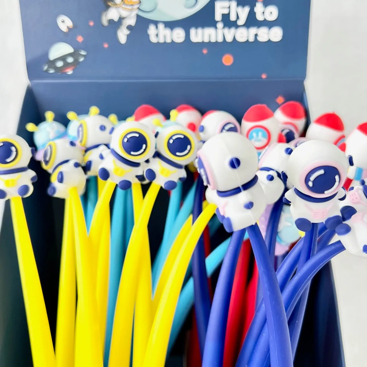 22569 UFO SPACE WIGGLE GEL PEN-48