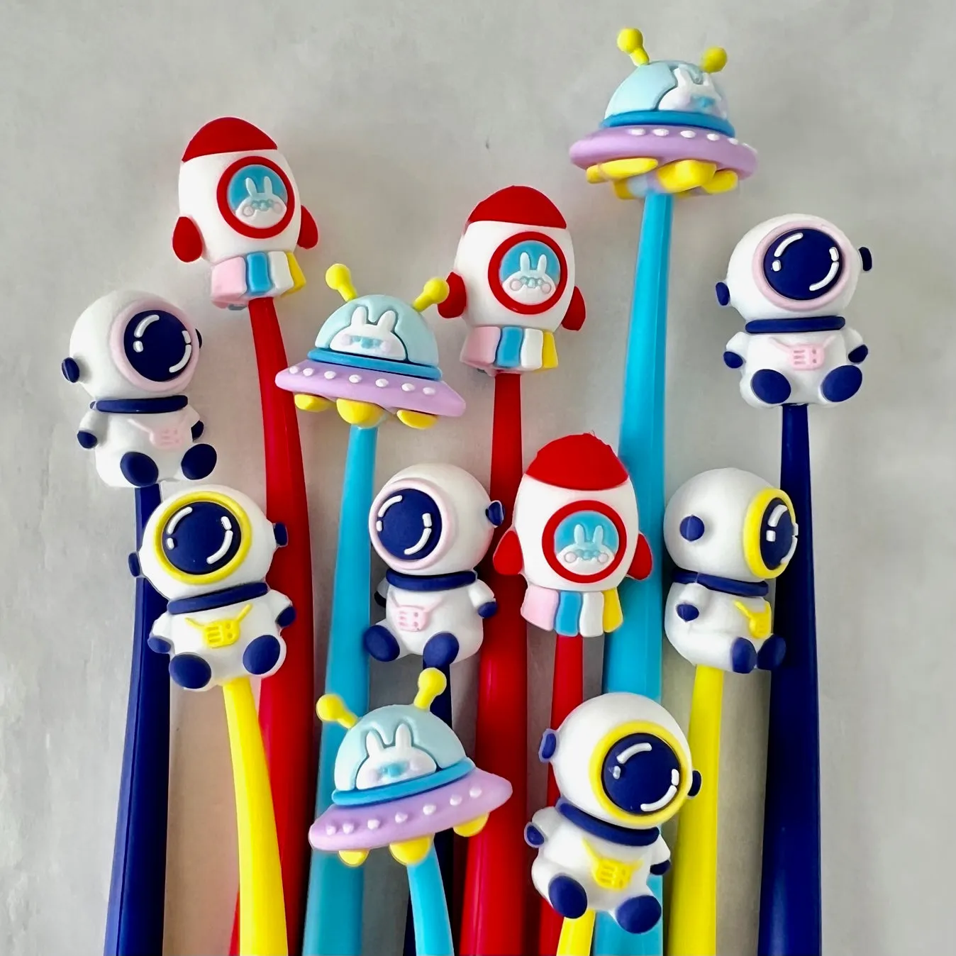 22569 UFO SPACE WIGGLE GEL PEN-48