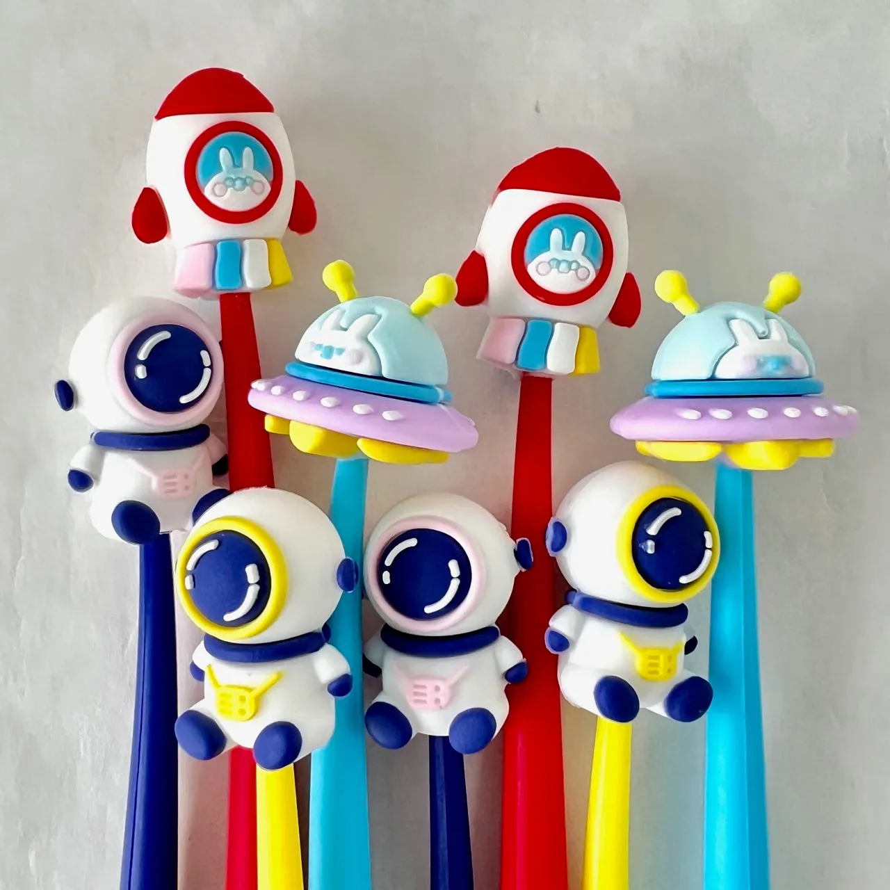22569 UFO SPACE WIGGLE GEL PEN-48