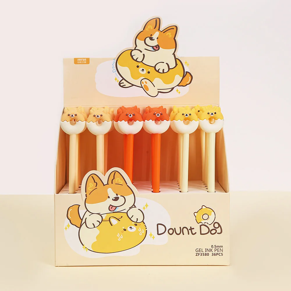 225892 DONUT DOG GEL PEN-30