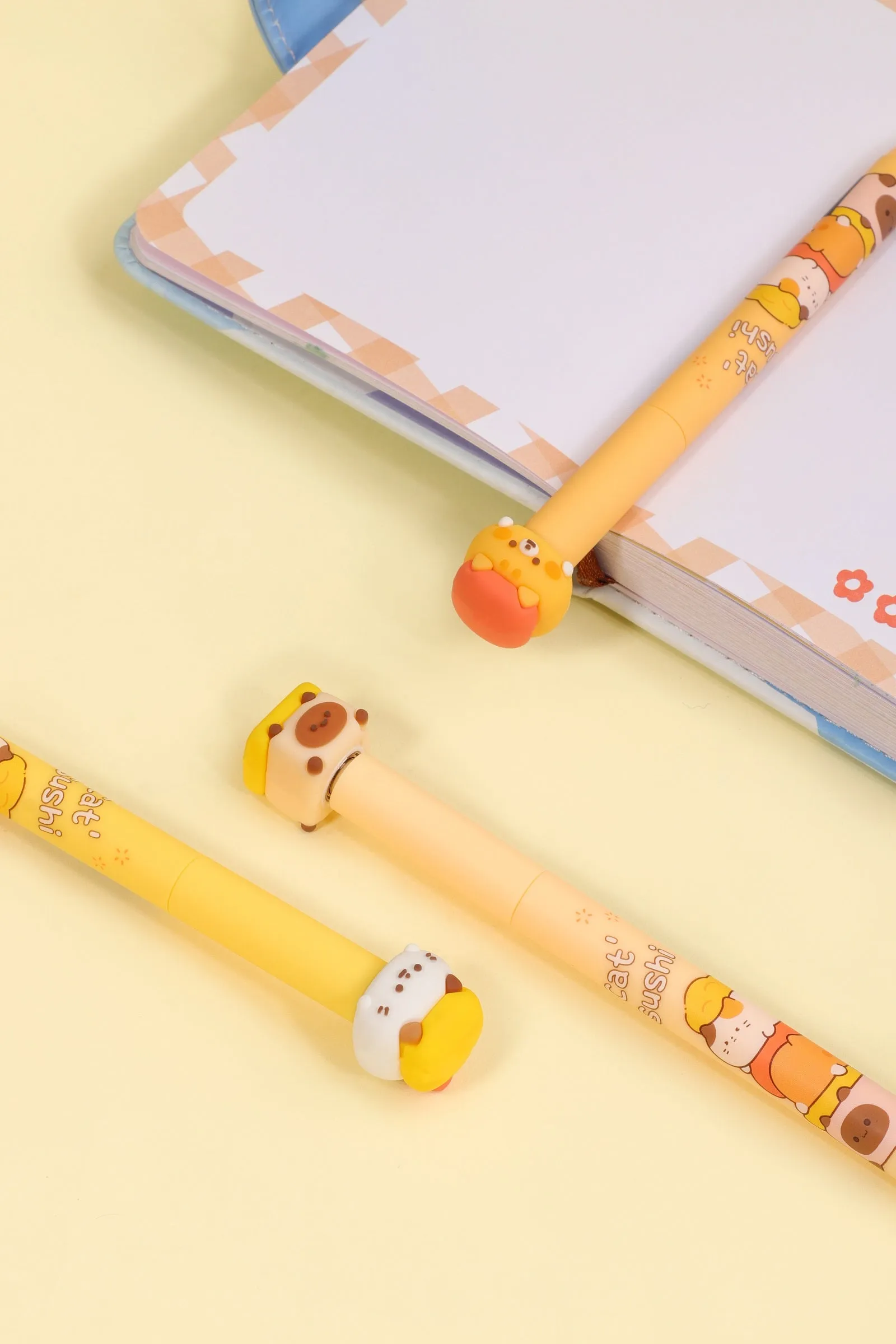 226332 SUSHI CAT SPINNING GEL PEN-16