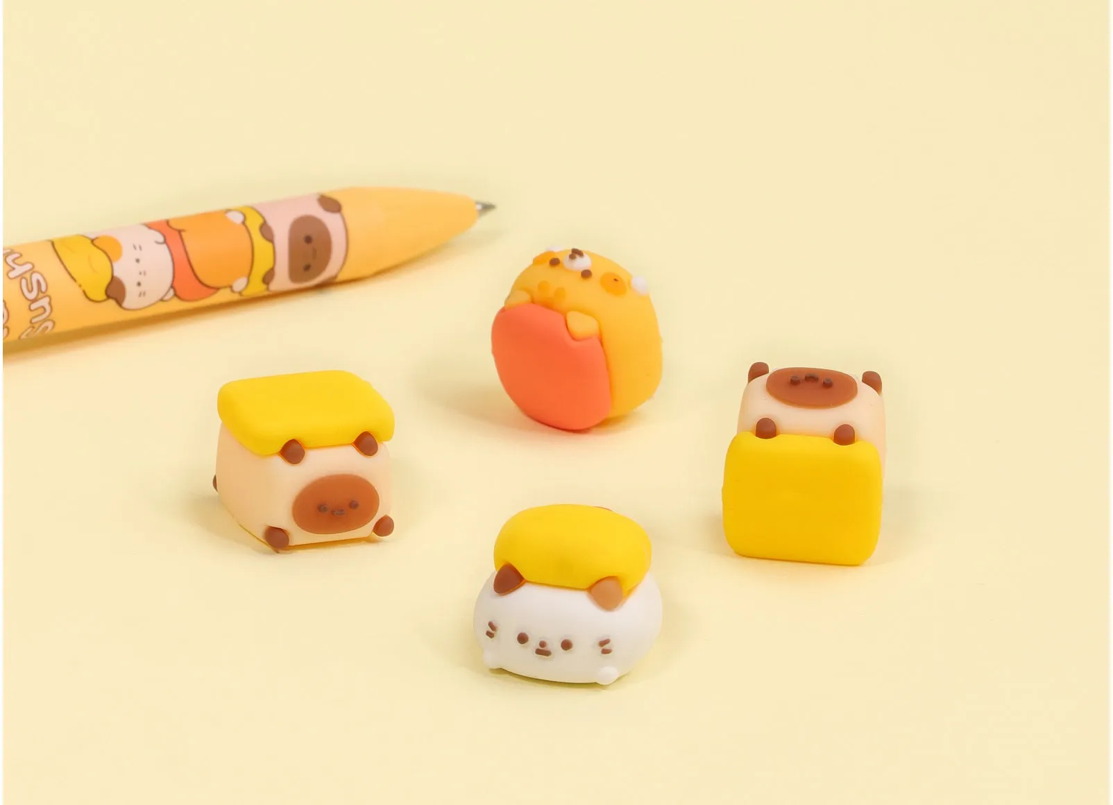 226332 SUSHI CAT SPINNING GEL PEN-16