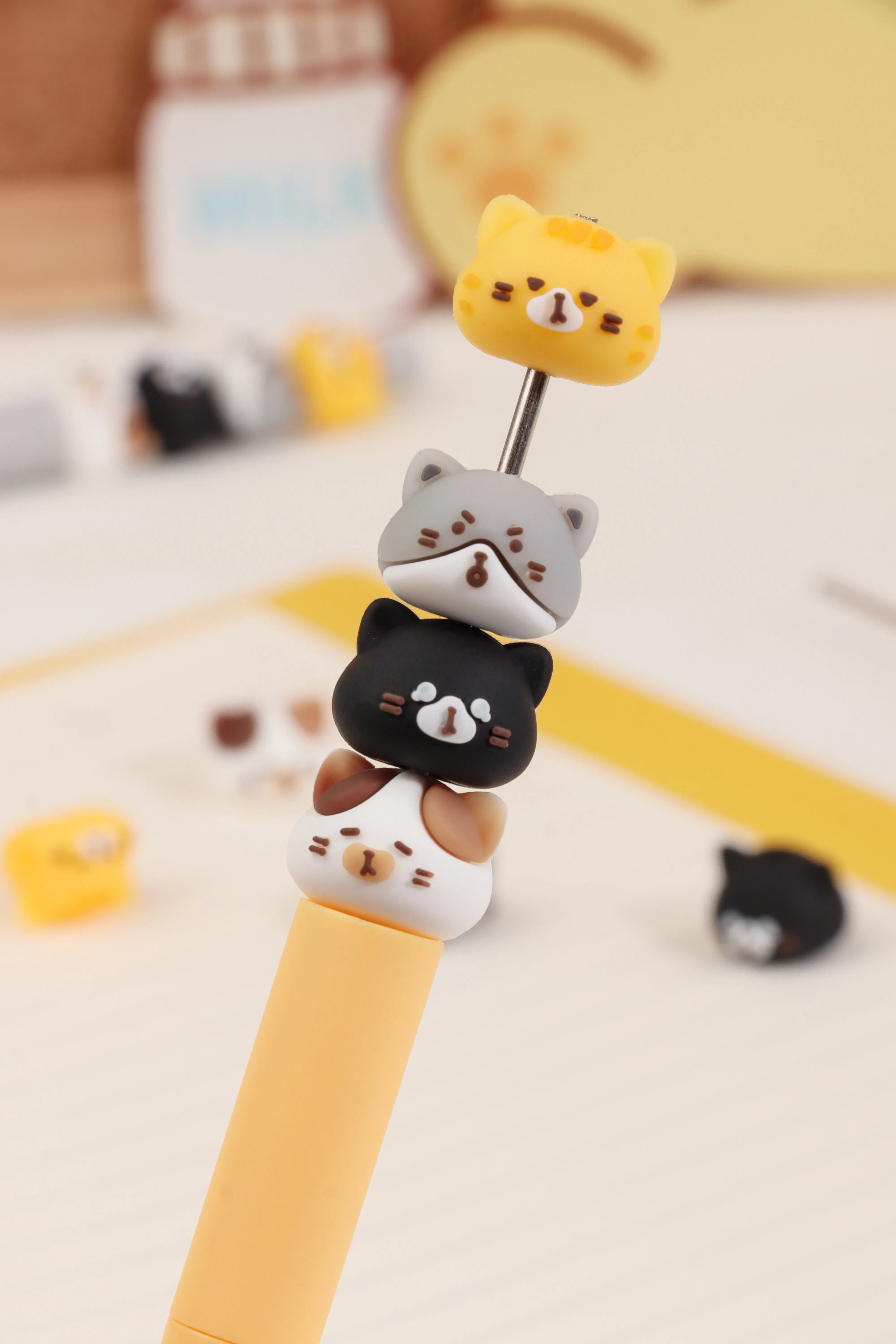 22641 CAT SPIN GEL PEN-48