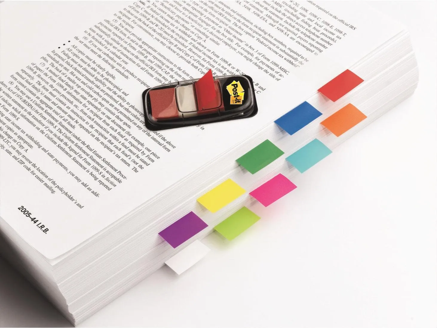 3M Post-it Flags Red 680-1 25mmx43mm 50flags/dispenser