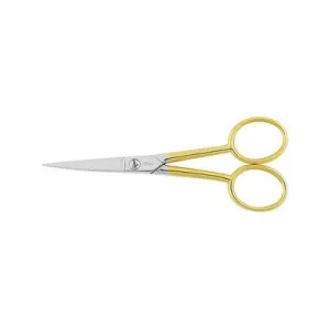 5.5" Gold Handle Curved Scissors
