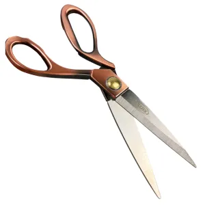 8-Inch Heavy Duty Tailor Scissors with Stainless Steel Blades and Comfort Grip Zinc Alloy Handle