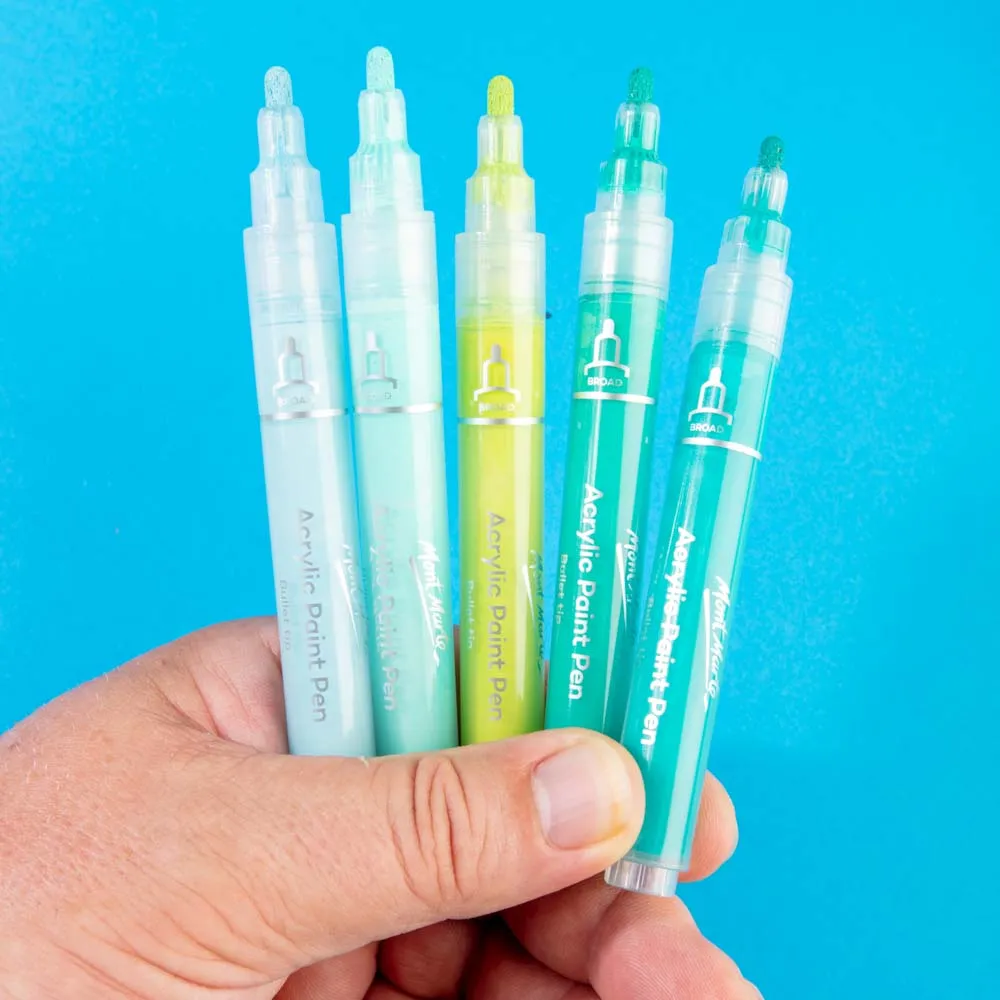 Acrylic Paint Pens in Case Broad Tip Signature 24pc