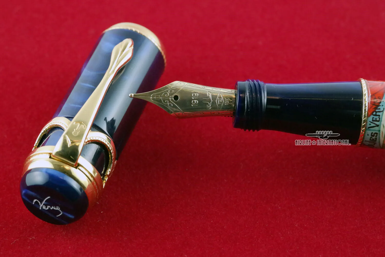 Ancora "20,000 Leagues Under the Sea" Jules Verne Limited Edition Fountain Pen - M