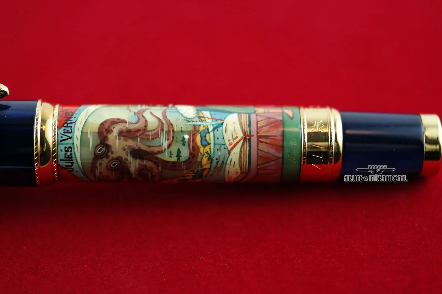 Ancora "20,000 Leagues Under the Sea" Jules Verne Limited Edition Fountain Pen - M